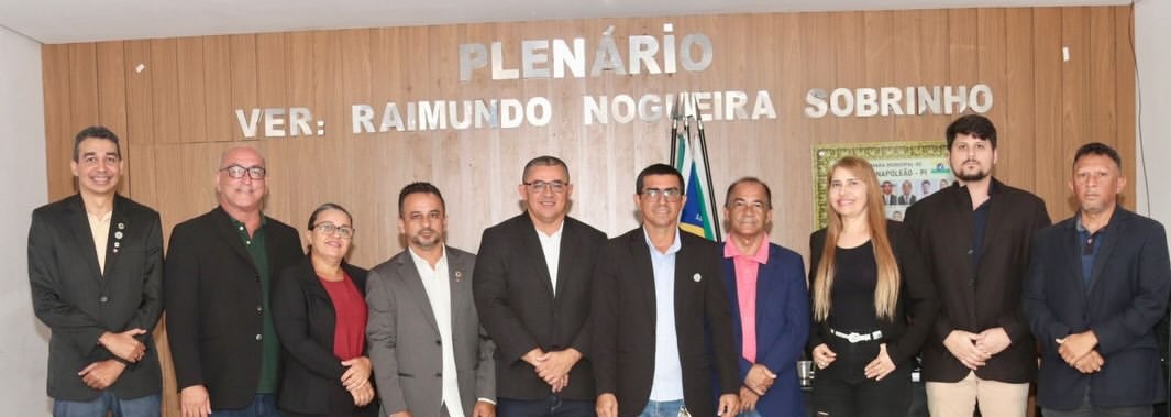 Câmara Municipal de Hugo Napoleão inicia recesso parlamentar e destaca balanço do primeiro semestre legislativo