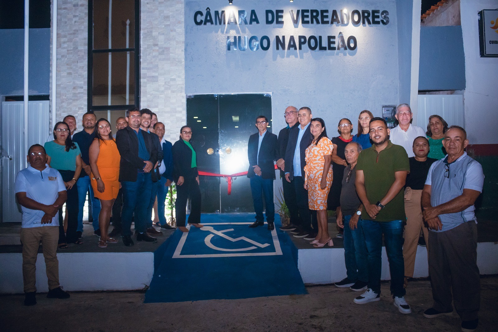 Câmara de Vereadores de Hugo Napoleão inaugura reforma na volta do recesso; mais de R$ 90 mil em investimentos