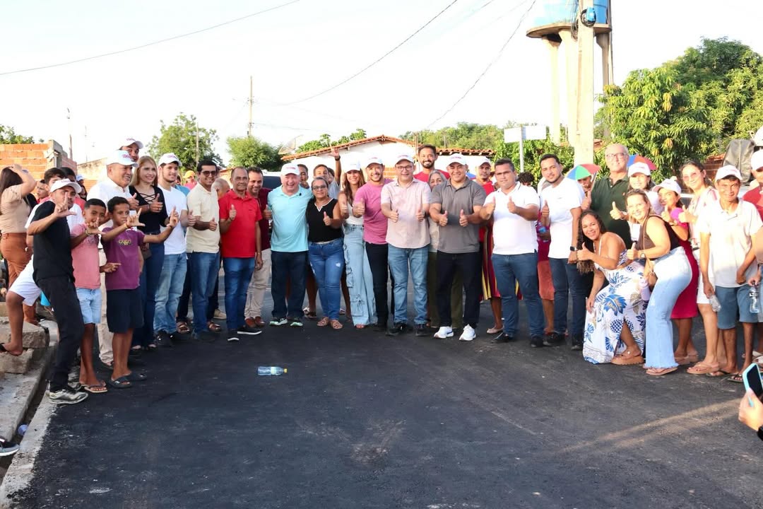 Câmara acompanha obras e reforça compromisso com o desenvolvimento de Hugo Napoleão